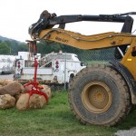 Triple Tine Mechanical Grapple