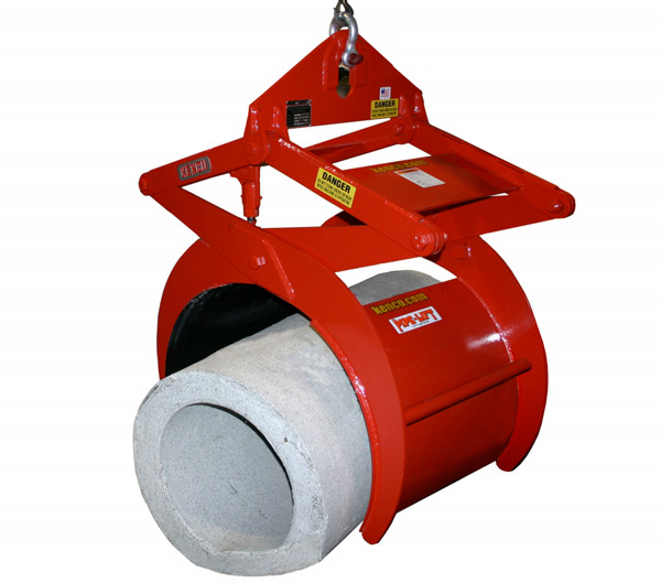 Pipe Lift Pipe Tongs Concrete Pipe Lifting Attachment Kenco