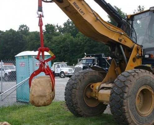 Crawler Excavator Using the Kenco Rocklift