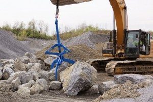 Rock Quarry Moving Boulders