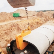 Moving Heavy Elliptical Pipe