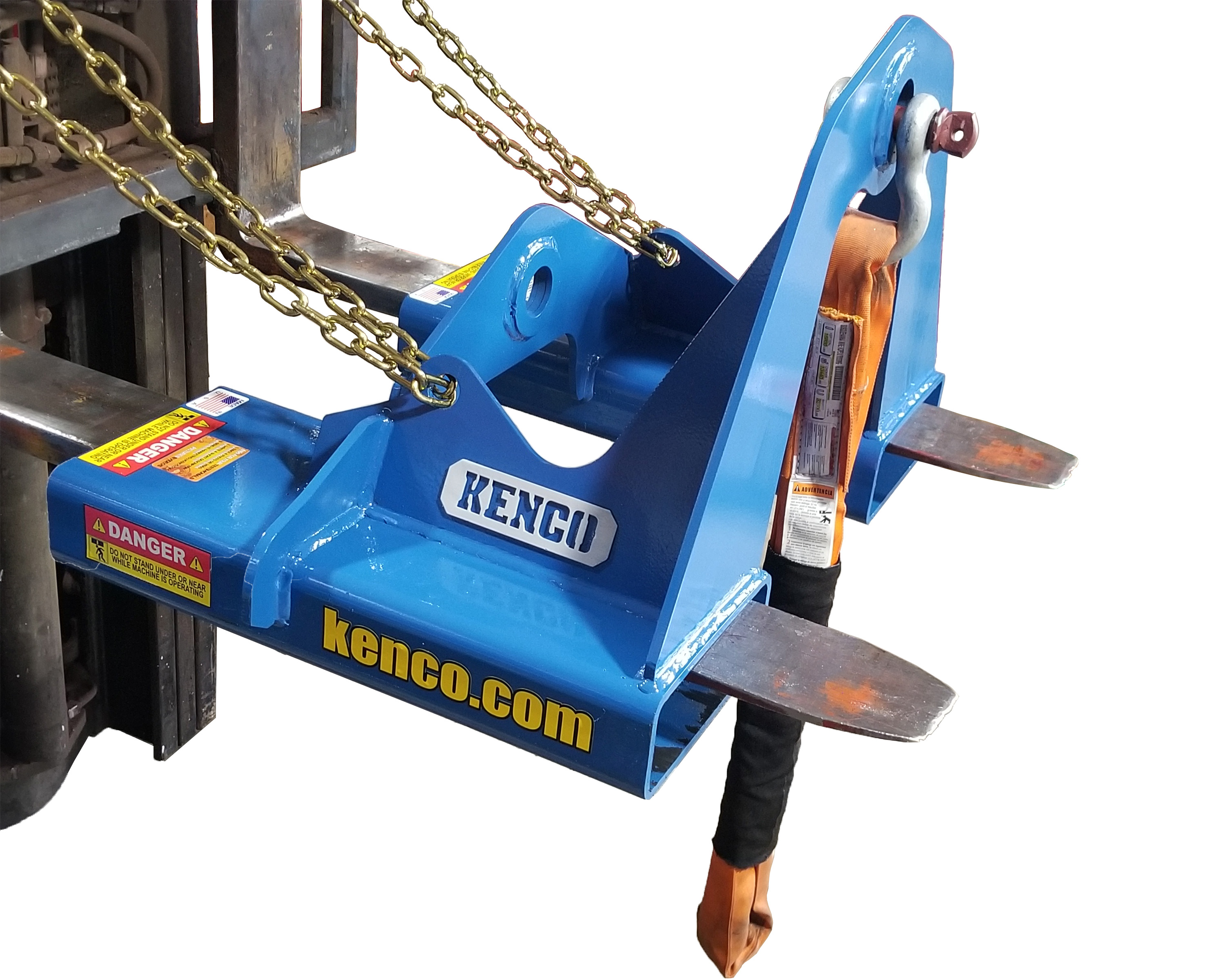 Kenco s Forklift Adapter A Forklift Lifting Attachment For Big Jobs