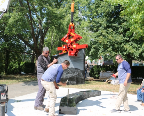 Military Monument Installation