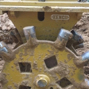 Kenco Compaction Wheel Yellow