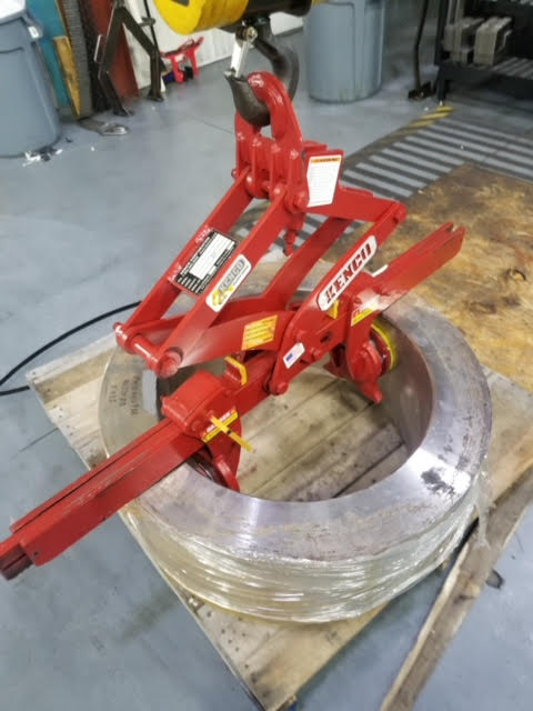moving round steel rings