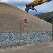 lifting boulder with red lifter