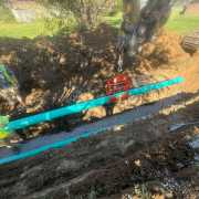 best method for installing pipe into trench