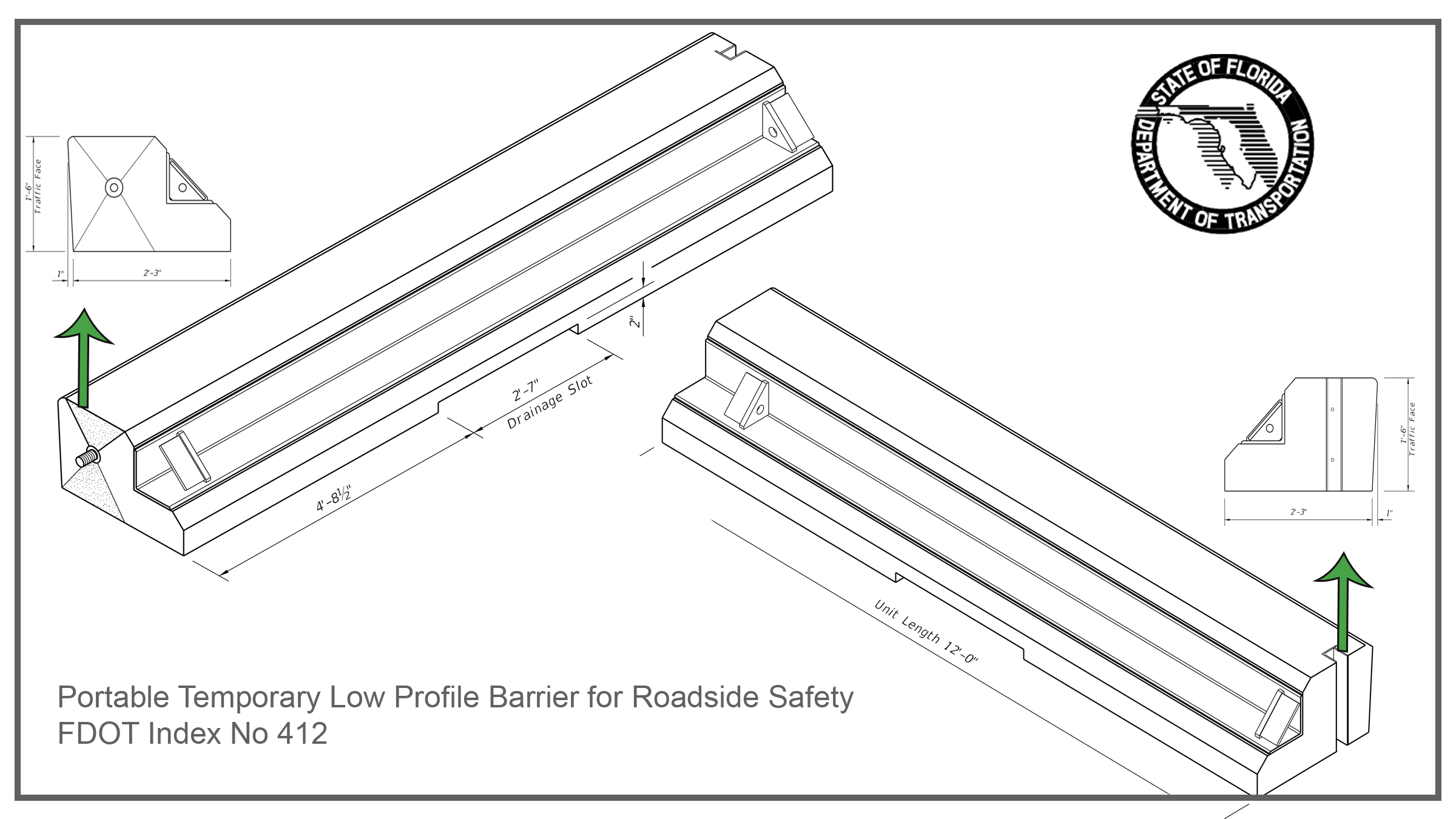 spec of florida low profile wall